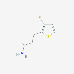 4-(3-Bromothiophen-2-yl)butan-2-amine