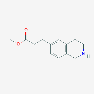 Methyl 3-(1,2,3,4-tetrahydroisoquinolin-6-yl)propanoate