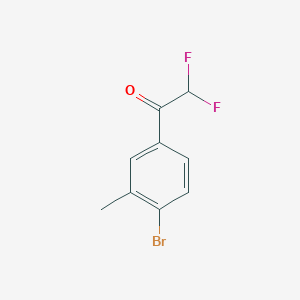 1-(4-Bromo-3-methylphenyl)-2,2-difluoroethanone