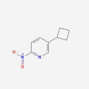 5-Cyclobutyl-2-nitropyridine