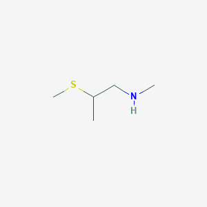 Methyl[2-(methylsulfanyl)propyl]amine