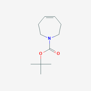 molecular formula C11H19NO2 B153128 tert-Butyl 2,3,6,7-tetrahydro-1H-azepine-1-carboxylate CAS No. 317336-73-5