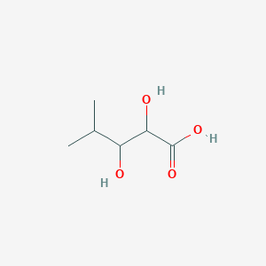 molecular formula C6H12O4 B15312816 2,3-Dihydroxy-4-methylpentanoicacid 