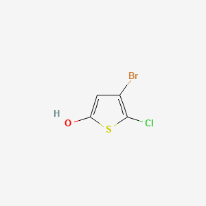 4-Bromo-5-chlorothiophen-2-ol