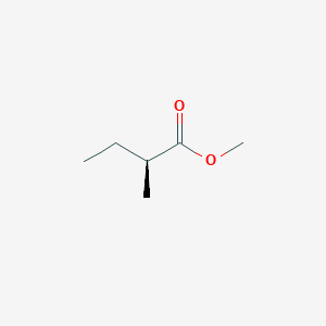 molecular formula C6H12O2 B153129 methyl (2S)-2-methylbutanoate CAS No. 10307-60-5