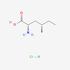 (2S,4S)-2-amino-4-methylhexanoic acid hydrochloride