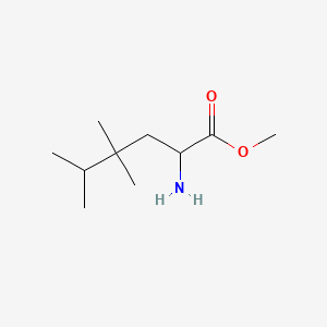 Methyl 2-amino-4,4,5-trimethylhexanoate