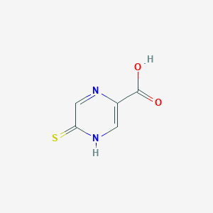 5-Sulfanylpyrazine-2-carboxylicacid