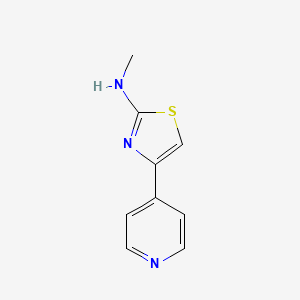 Methyl-4-pyridin-4-yl-thiazol-2-ylamine