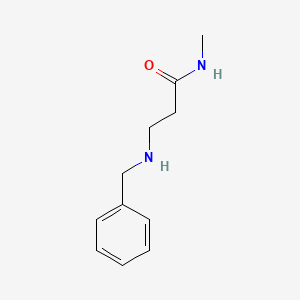 molecular formula C11H16N2O B1531301 3-(Benzylamino)-N-methylpropanamide CAS No. 64017-83-0