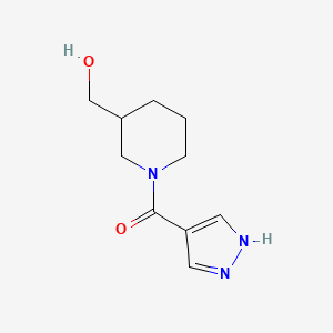 [1-(1H-pyrazole-4-carbonyl)piperidin-3-yl]methanol