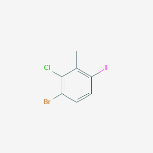 1-Bromo-2-chloro-4-iodo-3-methylbenzene