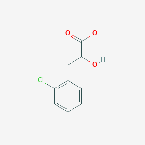 Methyl 3-(2-chloro-4-methylphenyl)-2-hydroxypropanoate