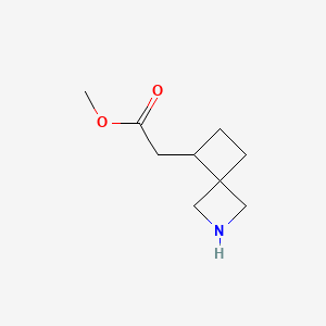 Methyl 2-(2-azaspiro[3.3]heptan-5-yl)acetate