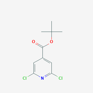 molecular formula C10H11Cl2NO2 B153132 tert-Butyl 2,6-Dichloroisonicotinate CAS No. 75308-46-2