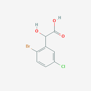 2-Bromo-5-chloromandelic acid