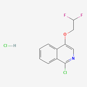 1-Chloro-4-(2,2-difluoroethoxy)isoquinolinehydrochloride