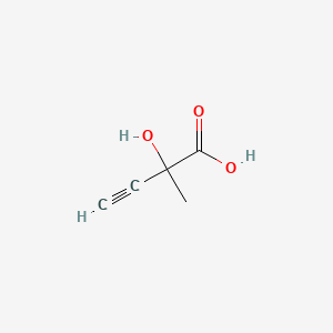 2-Hydroxy-2-methylbut-3-ynoic acid