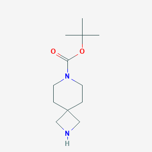 molecular formula C12H22N2O2 B153135 tert-Butyl 2,7-diazaspiro[3.5]nonane-7-carboxylate CAS No. 896464-16-7