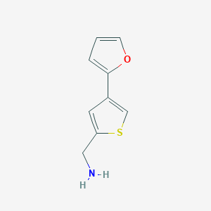 (4-(Furan-2-yl)thiophen-2-yl)methanamine