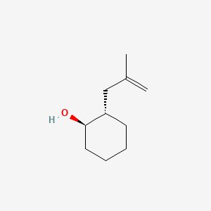 (1R,2S)-2-(2-methylprop-2-enyl)cyclohexan-1-ol