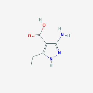 5-Amino-3-ethyl-1H-pyrazole-4-carboxylic acid