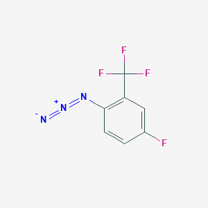 1-Azido-4-fluoro-2-(trifluoromethyl)benzene