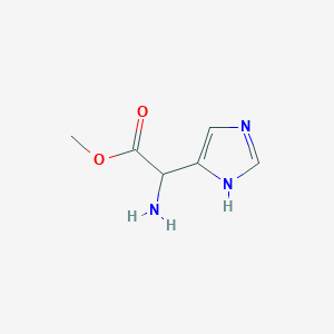 (R)-Methyl 2-amino-2-(1H-imidazol-4-yl)acetate