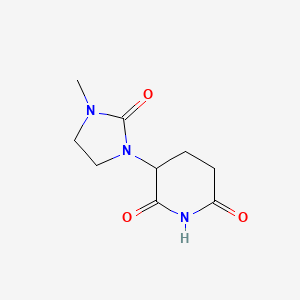 3-(3-Methyl-2-oxoimidazolidin-1-yl)piperidine-2,6-dione