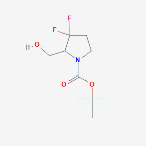 Tert-butyl 3,3-difluoro-2-(hydroxymethyl)pyrrolidine-1-carboxylate