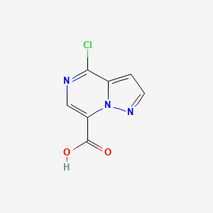 4-Chloropyrazolo[1,5-a]pyrazine-7-carboxylicacid