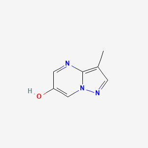 molecular formula C7H7N3O B15314080 3-Methylpyrazolo[1,5-a]pyrimidin-6-ol 