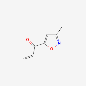 1-(3-Methyl-1,2-oxazol-5-yl)prop-2-en-1-one