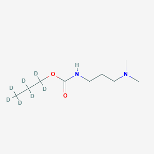 molecular formula C9H20N2O2 B1531426 Propamocarb D7 CAS No. 1398065-89-8