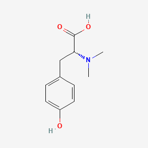 molecular formula C11H15NO3 B1531427 (2R)-2-(二甲基氨基)-3-(4-羟基苯基)丙酸 CAS No. 301850-37-3