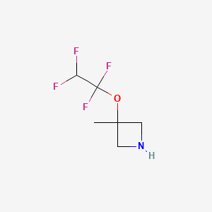 3-Methyl-3-(1,1,2,2-tetrafluoroethoxy)azetidine