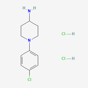 1-(4-Chlorophenyl)piperidin-4-aminedihydrochloride