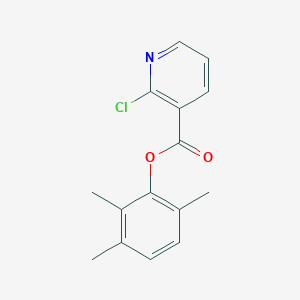 molecular formula C15H14ClNO2 B15314426 (2,3,6-Trimethylphenyl) 2-chloropyridine-3-carboxylate CAS No. 721913-97-9