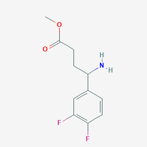 Methyl 4-amino-4-(3,4-difluorophenyl)butanoate