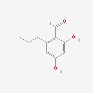 2,4-Dihydroxy-6-propylbenzaldehyde