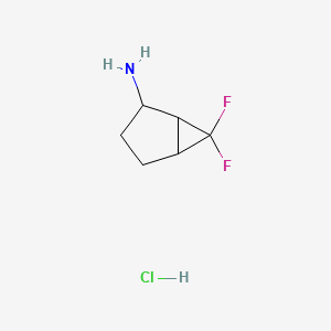 6,6-Difluorobicyclo[3.1.0]hexan-2-amine hydrochloride