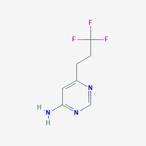 6-(3,3,3-Trifluoropropyl)pyrimidin-4-amine