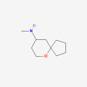N-methyl-6-oxaspiro[4.5]decan-9-amine