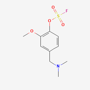 4-[(Dimethylamino)methyl]-2-methoxyphenylfluoranesulfonate