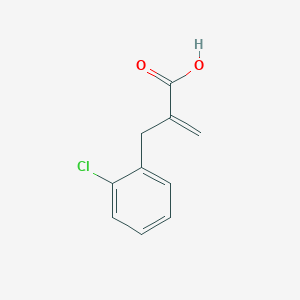 2-[(2-Chlorophenyl)methyl]prop-2-enoic acid