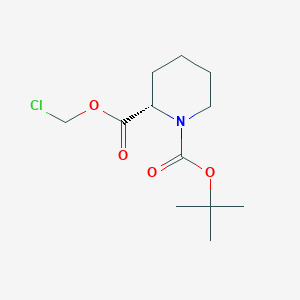 1-tert-Butyl 2-chloromethyl (2S)-piperidine-1,2-dicarboxylate