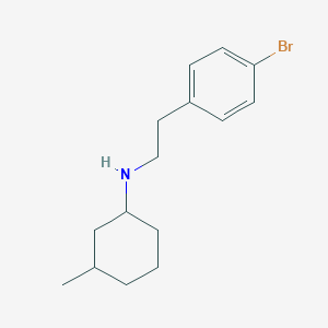 N-[2-(4-bromophenyl)ethyl]-3-methylcyclohexan-1-amine