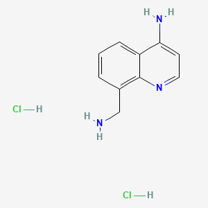 8-(Aminomethyl)quinolin-4-aminedihydrochloride