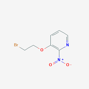 3-(2-Bromoethoxy)-2-nitropyridine