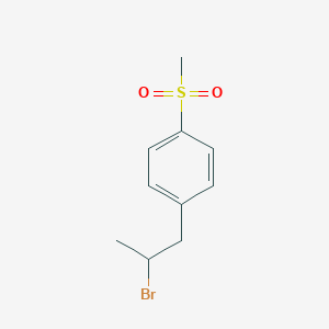 1-(2-Bromopropyl)-4-(methylsulfonyl)benzene